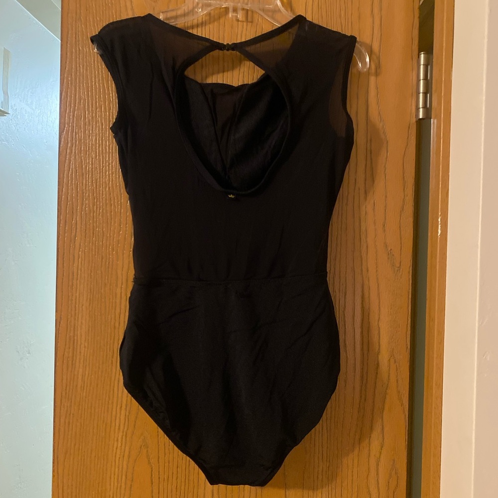 Flattering Black Leotard - Picture 2 of 2
